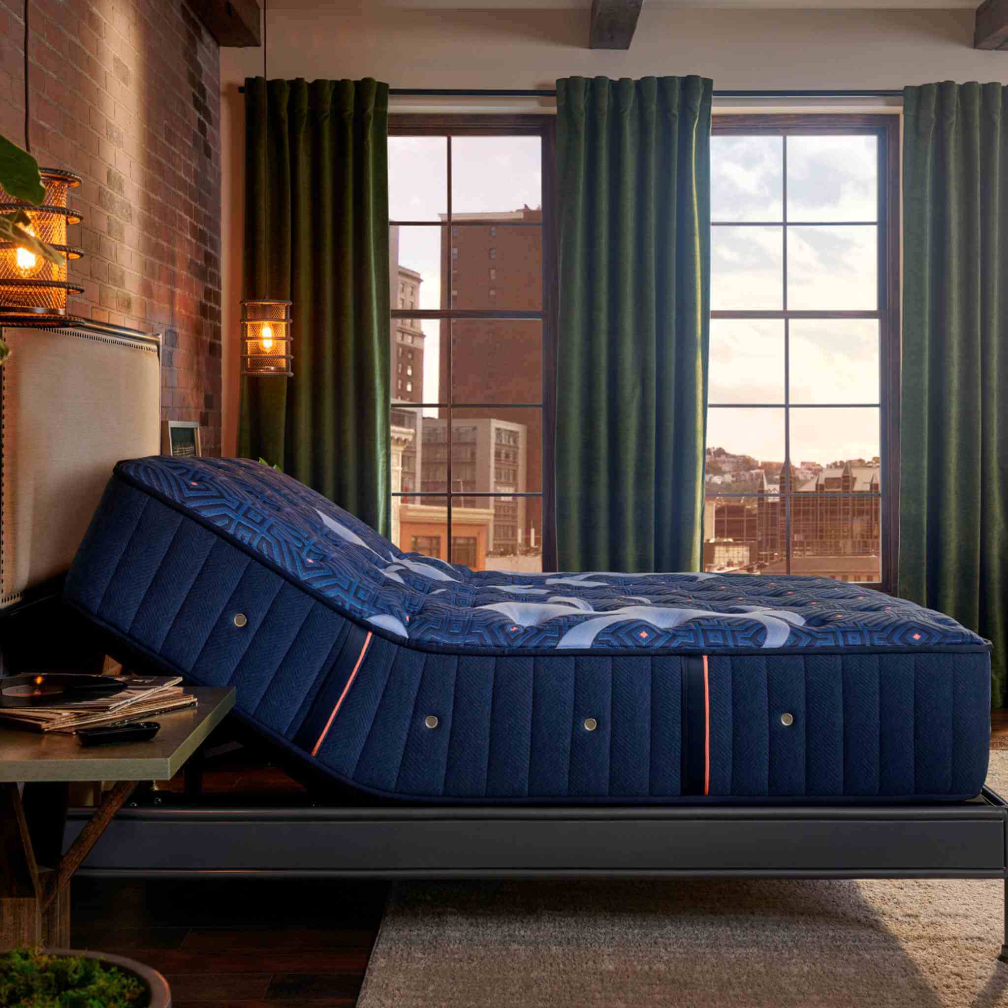 Stearns & Foster® Lux Estate Medium Tight Top - Split California King Mattress