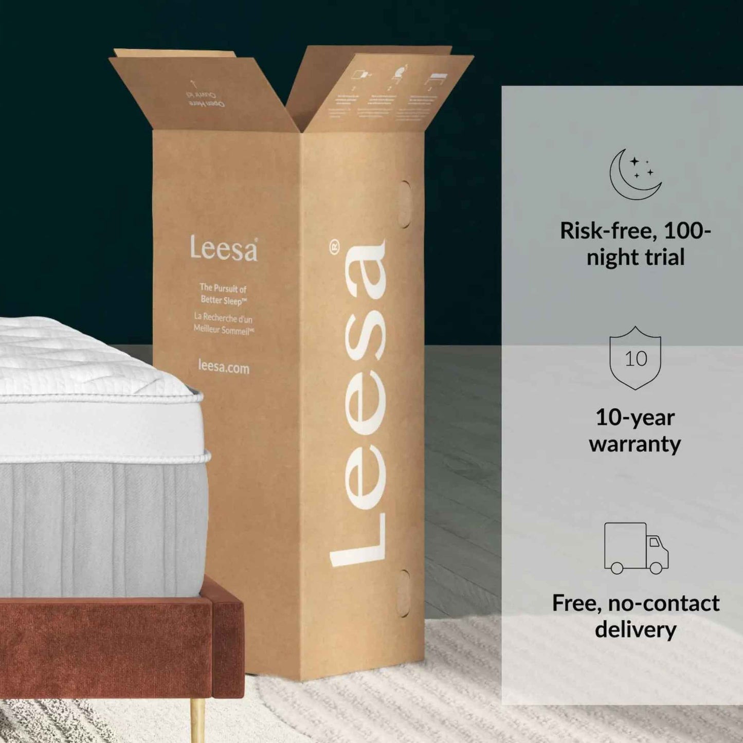 Leesa Sapira Chill Hybrid Mattress