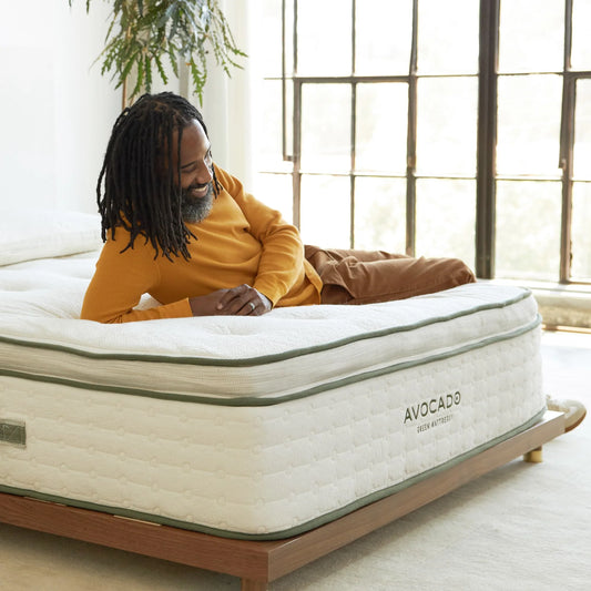 Avocado Green Mattress Pillow-Top Medium