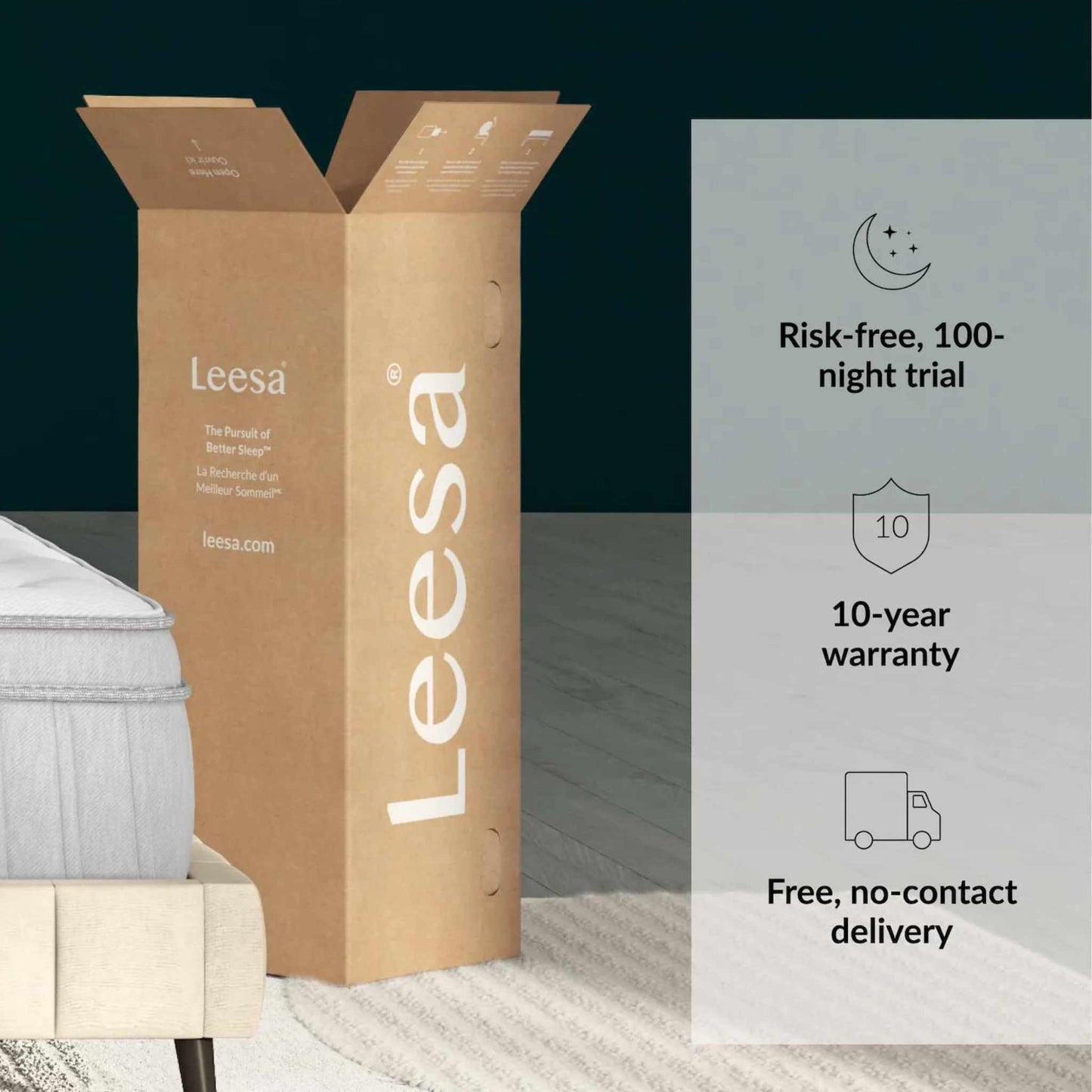 Leesa Oasis Chill Hybrid Mattress