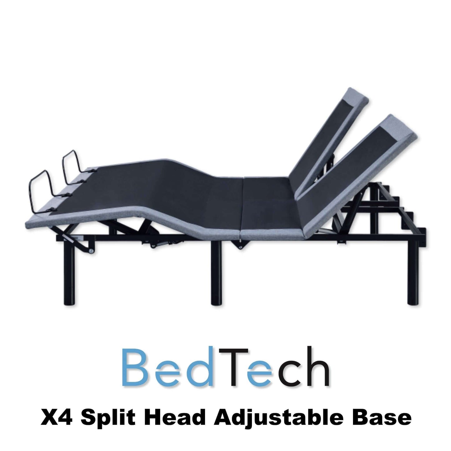 X4 Split Head King Adjustable Base by BedTech - Mattress Central LLC