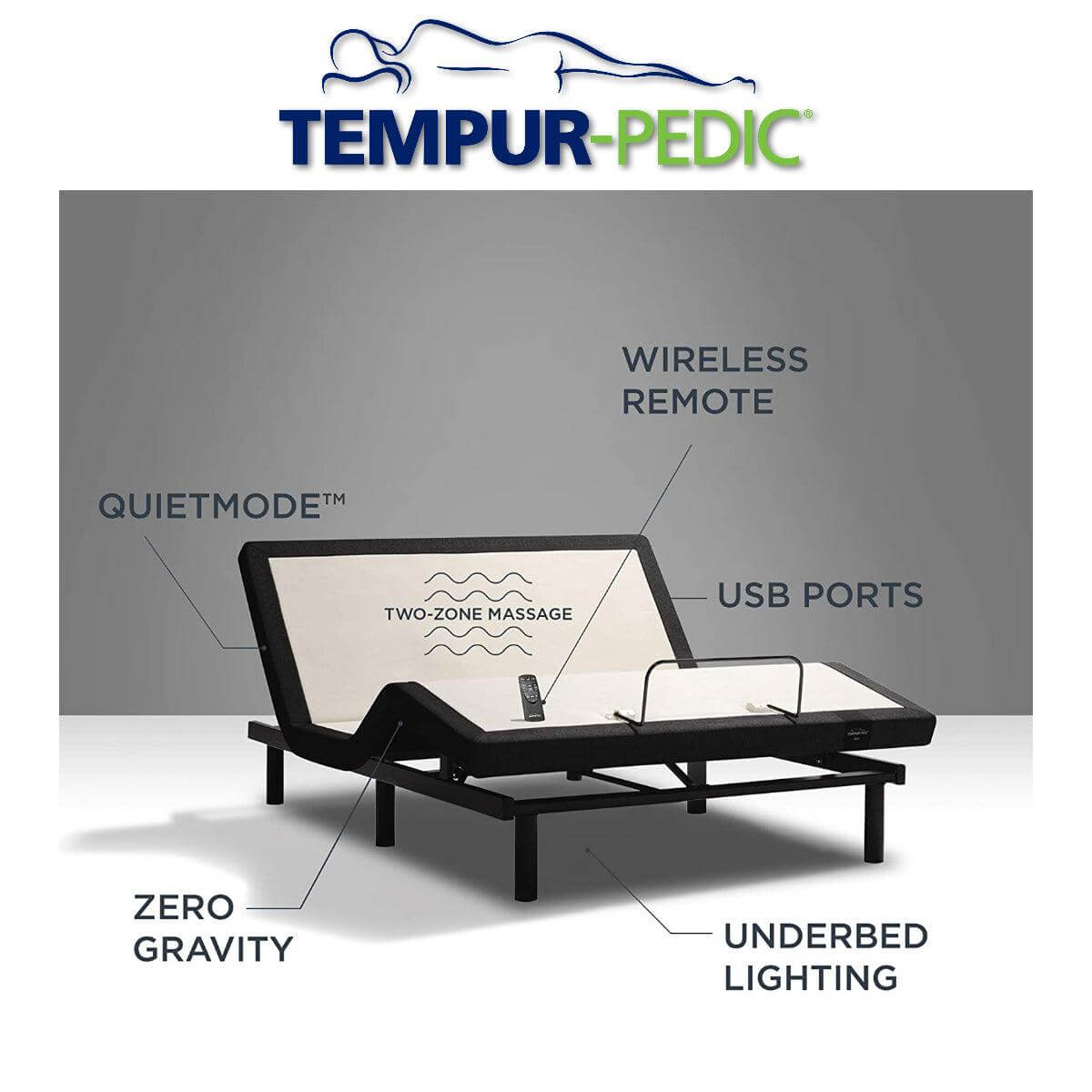 TEMPUR-Ergo® Power Base - Mattress Central LLC