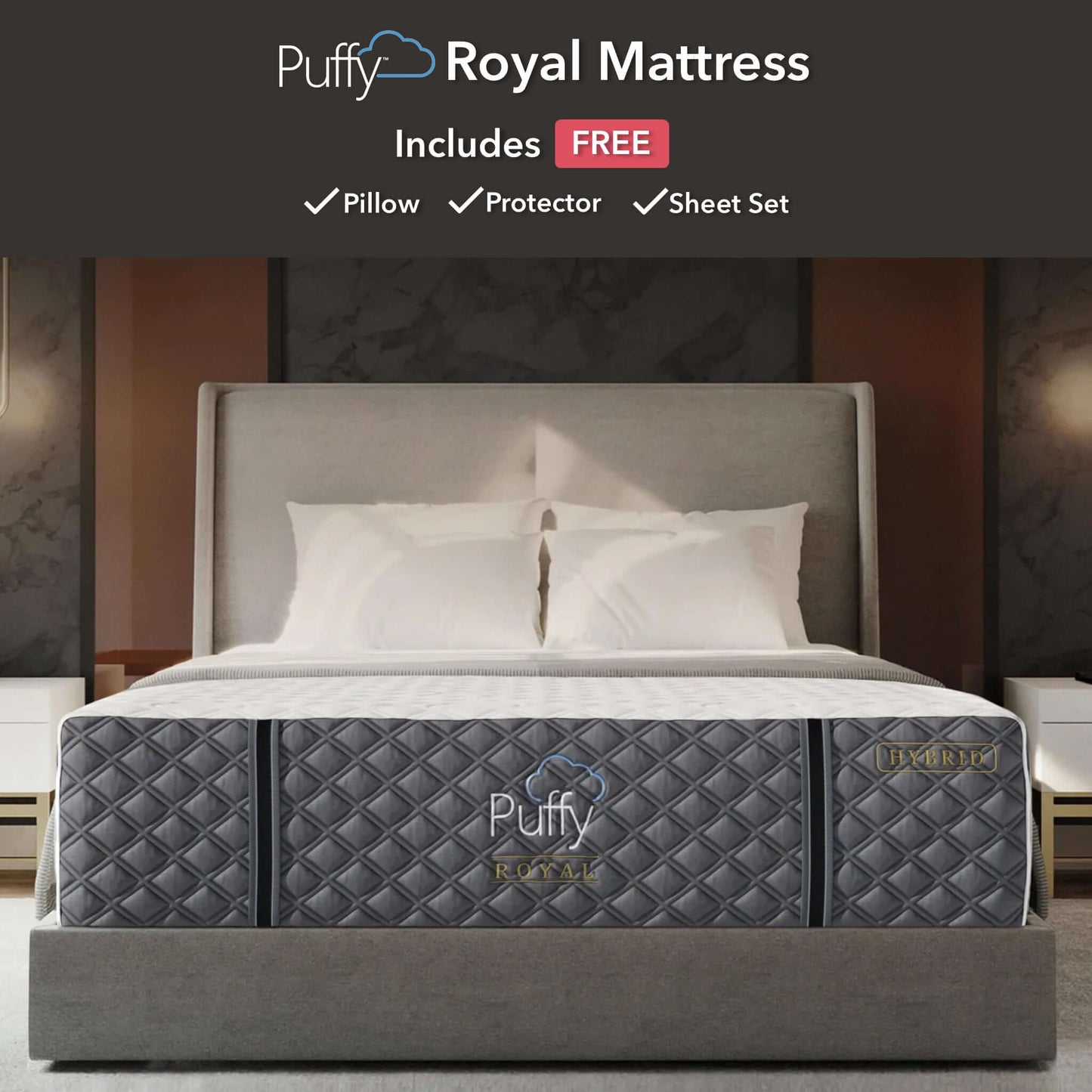 Puffy Royal Hybrid Mattress